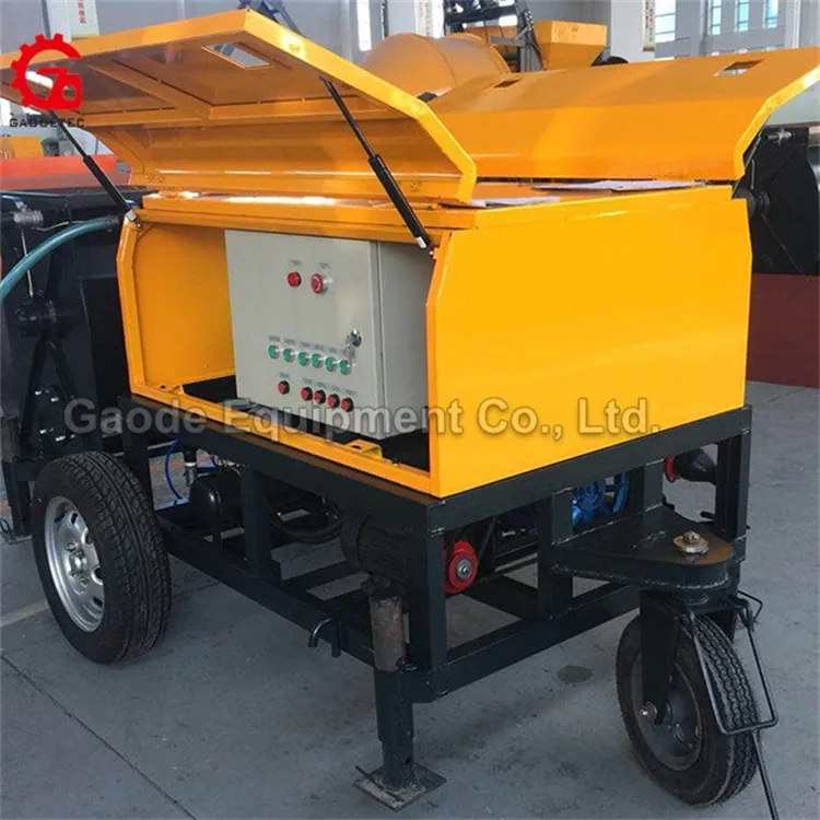 Gaodetec GF5 cement foam wall panels machine foam concrete machine with pump